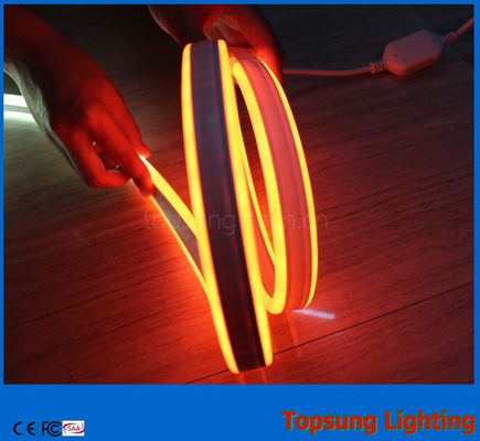 110V luz flexível de néon laranja LED duplo lado com novo design