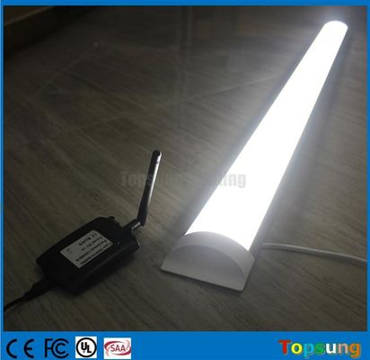 Sensor de microondas SMD2835 LED Linear Batten Linear Led Light 4ft 24*75*120mm