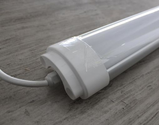 A melhor venda LED luz linear liga de alumínio com cobertura de PC impermeável ip65 4foot 40w tri-prova luz LED para escritório