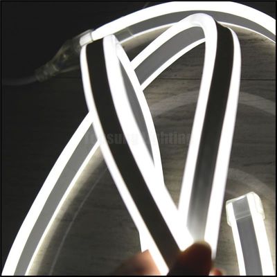 Lâmpada de néon de venda quente 24v lado duplo led branco néon corda flexível para decoração