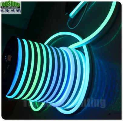 decoração exterior RGB digital LED neon flex luz com CE ROHS
