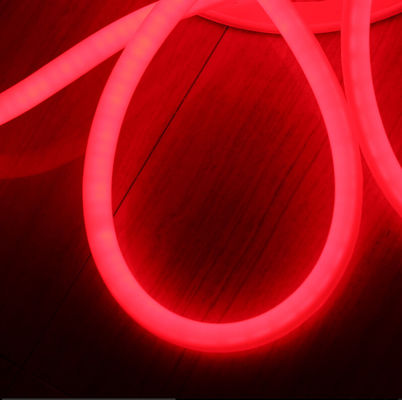 360 graus red round led neon flex 24v ip67 à prova d'água para edifícios