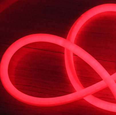 360 LED luz redonda de corda 120V luz de neon 25mm mangueira de pvc flex neon substituição cor vermelha