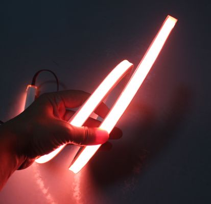 IP68 LED Neon RGBW mudança de cor lâmpadas de corda de neon flexíveis tiras quadradas 18x18mm