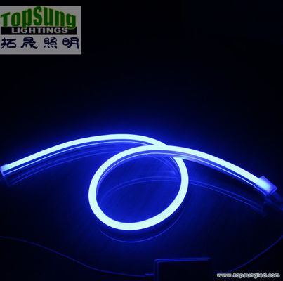 mini 8x16mm publicidade flexível LED faixa de néon RGB cor mudando 110V
