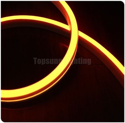 fábrica vendas quentes Topsung 12v rosa LED neon flex corda de luz de tira superfície plana 11x19mm fita de visão lateral