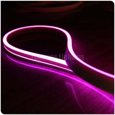 cor rosa 24V por atacado LED flexível luz de neon de faixa plano emissora de Natal SMD neon flex tubo