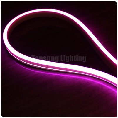 cor rosa 24V por atacado LED flexível luz de neon de faixa plano emissora de Natal SMD neon flex tubo