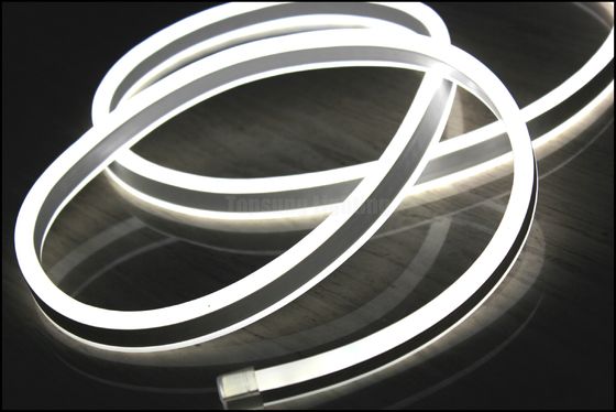 luz de néon de lado duplo de 6500k LED branco frio 8,5*18mm luz de néon flex de uso exterior 12v