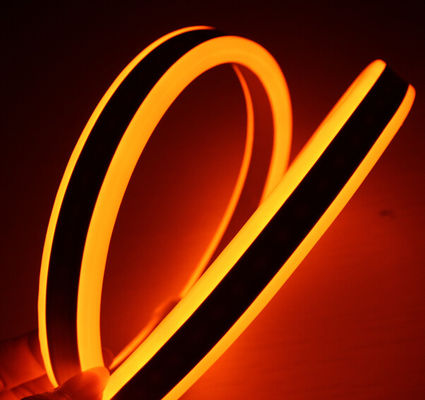 12v luz LED flex neon laterais laranja decoração de edifícios led