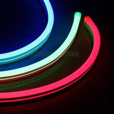 Alta qualidade SMD2835 flex led luzes de néon faixa 24v néon tubo flexível ultra fino 11x18mm vermelho Cor jaqueta PVC