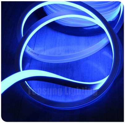 12v azul Top-view Flat 16x16mm neonflex Quadrado LED neon flex tubo azul SMD corda faixa neon fita decoração
