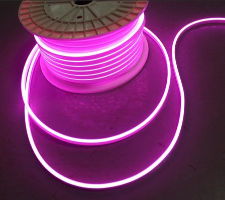5mm Rosa Super Flexível LED Neon Light Corda de Outdoor Commercial Sign/Home Decor DC12V
