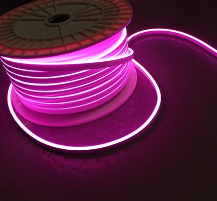 5mm Rosa Super Flexível LED Neon Light Corda de Outdoor Commercial Sign/Home Decor DC12V