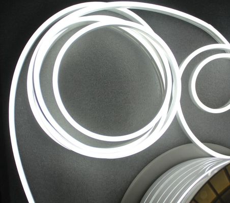 Lâmpada de neon de silicone de 12 V, de LED branco frio, com faixa de luz de neon mini de 6 mm, de LED SMD, de neon flex