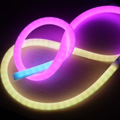 Magic 360 Led Neon Flex Digital Pixel redondo 5050 Luz de corda programável