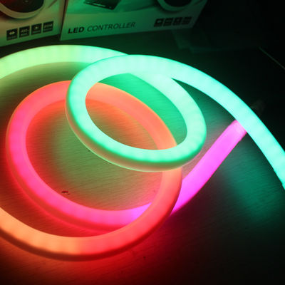24V RGB digital neo pixel programável 360 graus neon-flex tubo macio