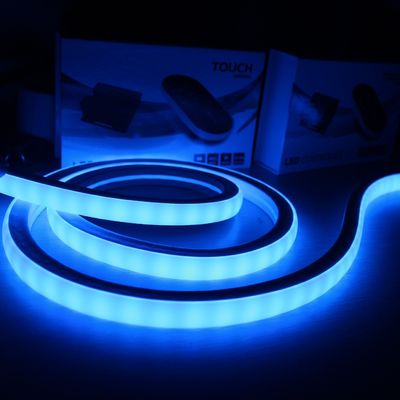Decorativo Impermeável 24V Flexível RGB LED Strip Neon Tube Flex Cordão Quadrado de Luz 17x17mm