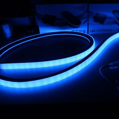 Magic DMX LED Neon Tube fino 17mm * 17mm quadrado neon-flex digital 10 pixels/M rgb