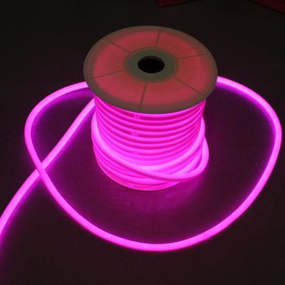 60 pés de mudança de cor LED neon corda luz 360 rgb adressável tubo macio