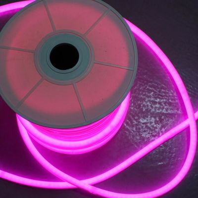 18 mm DMX 512 Control Mix Colores RGB LED Neon Flex sem ponto 360 tubo de neon flexível