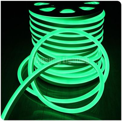 SMD 2835 luz de néon LED 12V corda flex à prova d'água exterior luz de neon LED faixa verde