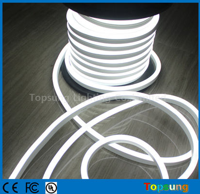 luz de corda flexível de neon de alto desempenho branco 12v resistente à água flexível de neon de tubo flexível