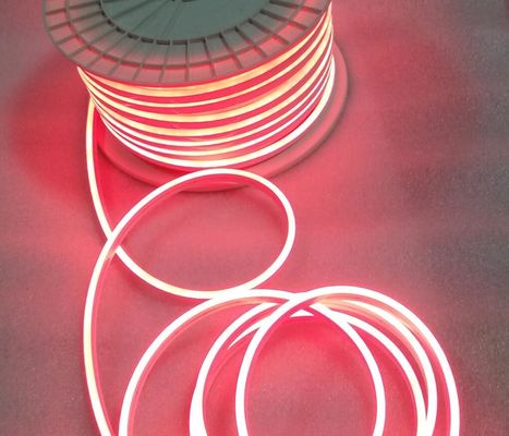12v LED 2835 Iluminação Flexível mini néon Flex LED Neon Light Sign Home Decor vermelho
