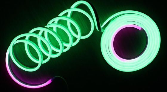 24v plano ws2811 endereçável rgb led neon flexível 11x19mm digital neon cordas de tiras