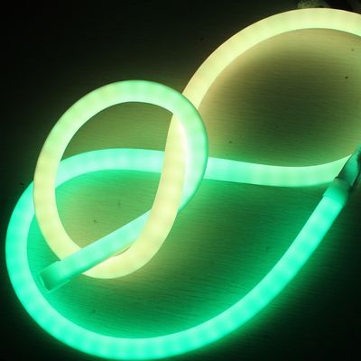 Programação digital 360 graus redonda 12V Flexy Led Neon tube strips flexíveis