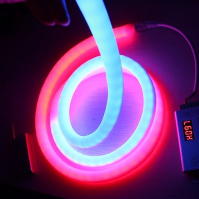 dmx SPI digital RGB WS2811 LED neon 12v endereçável 360 graus neonflex