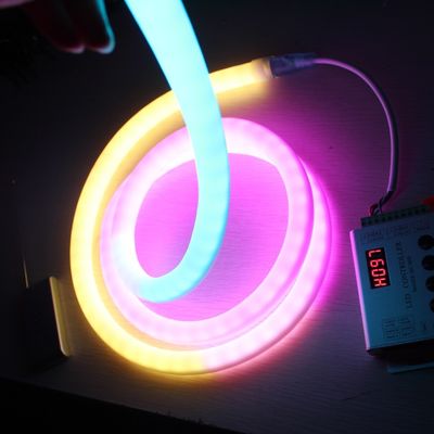 50m Bom preço 360 graus redondo LED luz de neon substituição com controle DMX em tubo de pixels stock