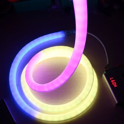 50m Bom preço 360 graus redondo LED luz de neon substituição com controle DMX em tubo de pixels stock
