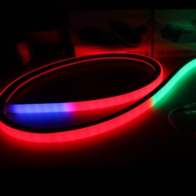 Ws2811 Direcionável RGB Neon Flexível Lâmpada de Faixa DMX 12W/M