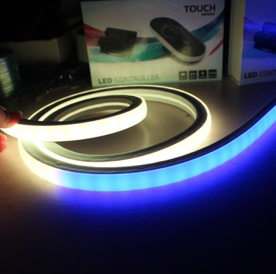 Lâmpada de corda de LED com câmbio de cor completo e programável DMX Led Flex Neon topview quadrado