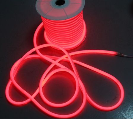 Iluminação por corda de neon de 24 volts rgb led 360 graus redonda led neon flex rgbw tubo macio 5050 smd