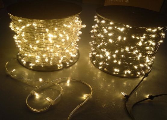 100m de cristal led clip cordes outdoor xmas cord lights 666 led