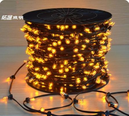 100m 1000leds 12V LED Clip Fairy Lights para decorações de árvores de Natal ao ar livre