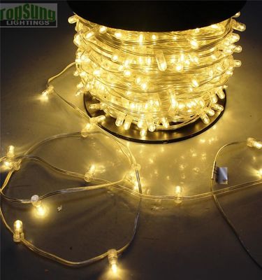 100m bobina cristalina quente linha de clip branco 666 LED luzes de Natal decorativas cordas