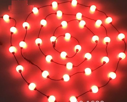 2-10m Lâmpadas de decoração de férias Led Ball Light Cordel 360 graus