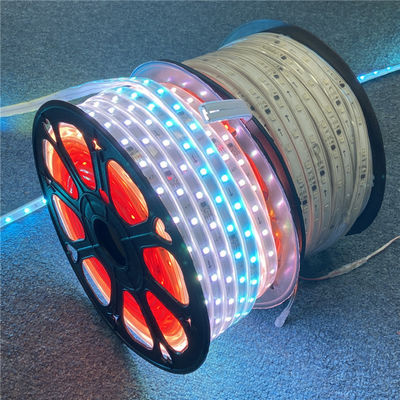 50m bobina 24v de baixa tensão LED flexível de iluminação de fita 5050 smd rgb LED de fita à prova d'água fita de pixel