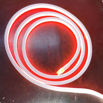 50m Faixa flexível Emitindo fio de luz 24V Vista Quadrado UV vermelho LED Neon flex luzes