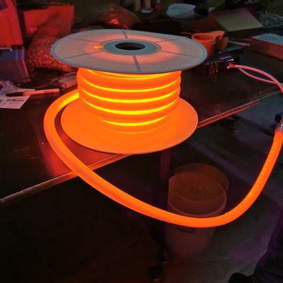 50m bobina rgb banda de neon de luz exterior rgbww 24v tubo neonflex de 360 graus mangueira flexível